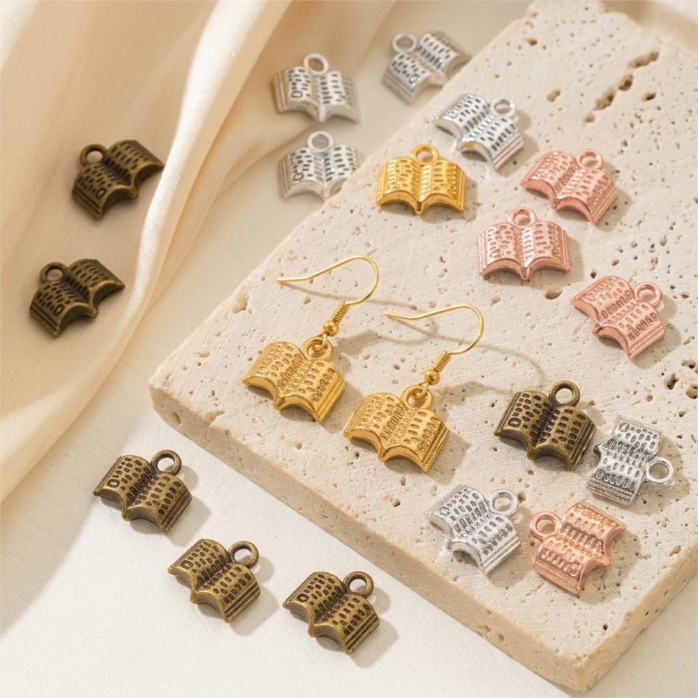 10/20/100pcs Charms Open Book  - огляд і ціна Stationery Books