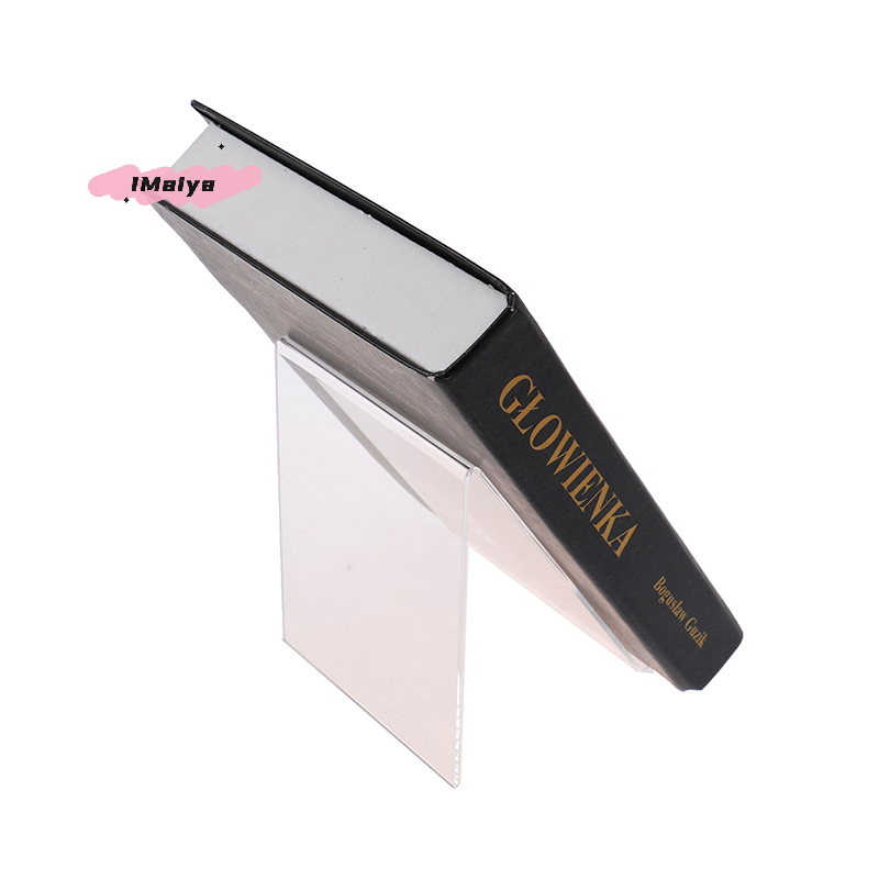 M-1pcs Clear Acrylic Display B - огляд і ціна Clear Acrylic Book Stand Holder