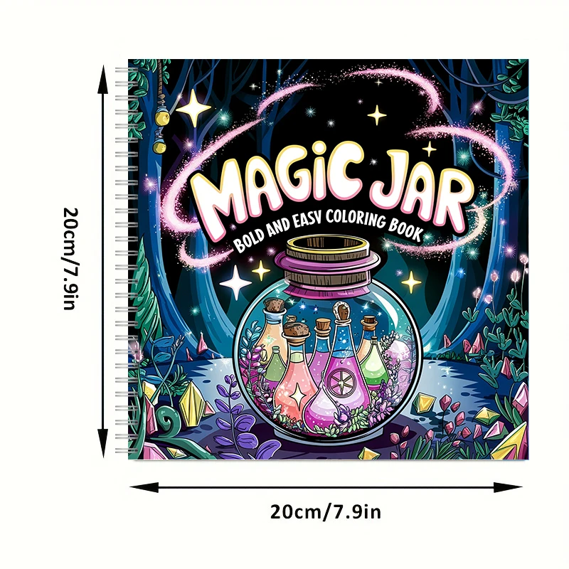 Coloring Book Magic Jar for Ad - огляд і ціна Adult Coloring Book Stress Relief
