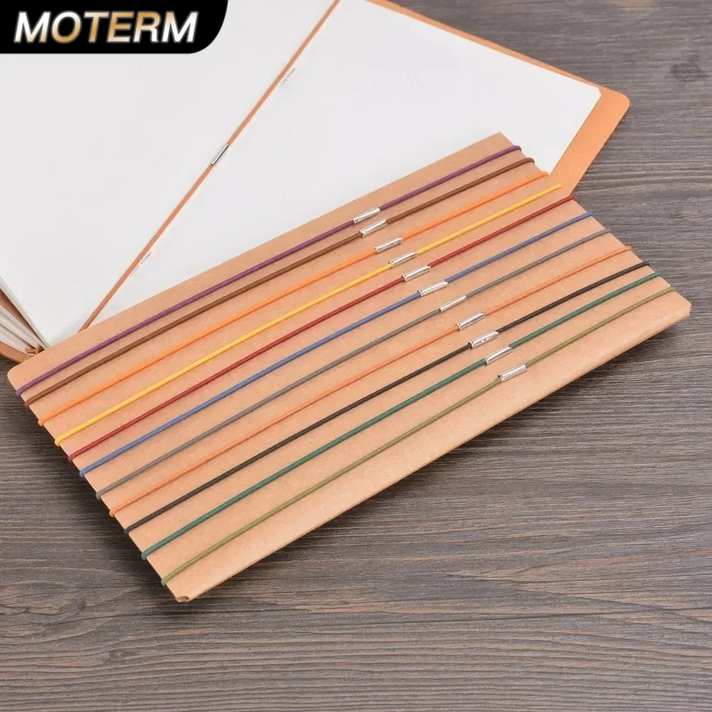 10 Pieces a Set Spare Rubber B - огляд і ціна Vintage Leather Journal Notebook