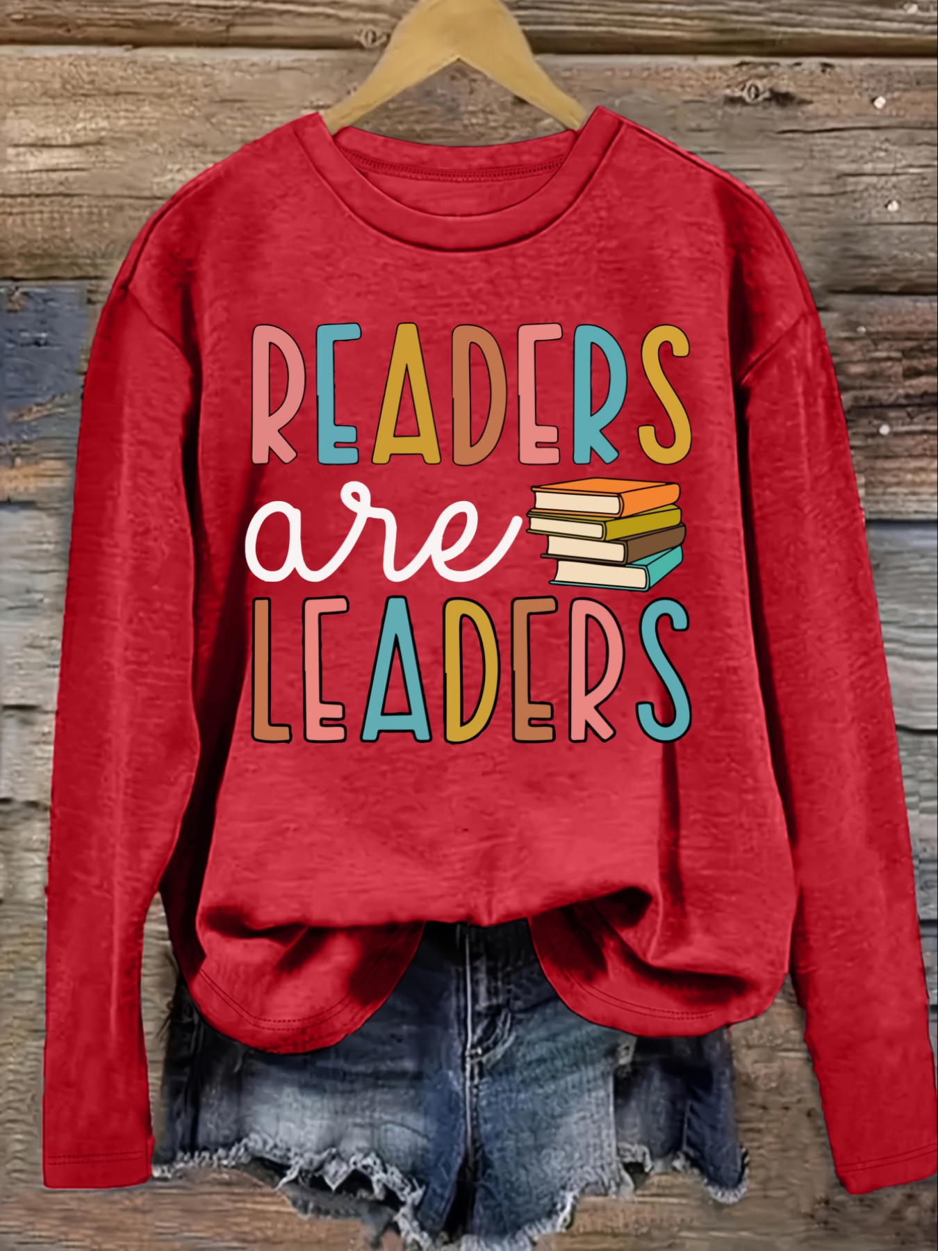 Women's Casual Long Sleeve Cre - огляд і ціна Books
