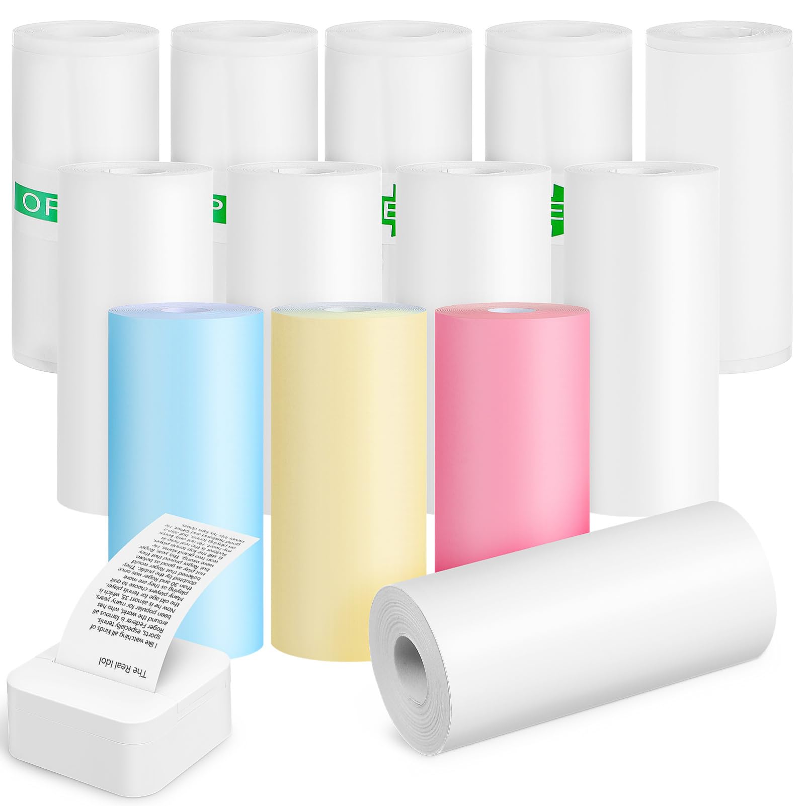 Mini Thermal Printer Paper 13  - огляд і ціна Mini Pocket Thermal Printer Paper Roll