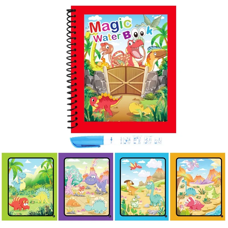 1Pc Reusable Magic Water Book  - огляд і ціна Reusable Water Magic Coloring Book