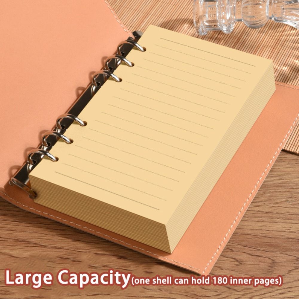 New A5/A6 Notebook Loose-leaf  - огляд і ціна Vintage Leather Journal Notebook