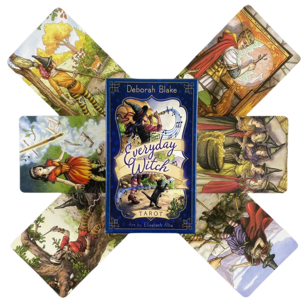Everyday Witch Tarot Cards Dec - огляд і ціна Tarot Deck With Guidebook