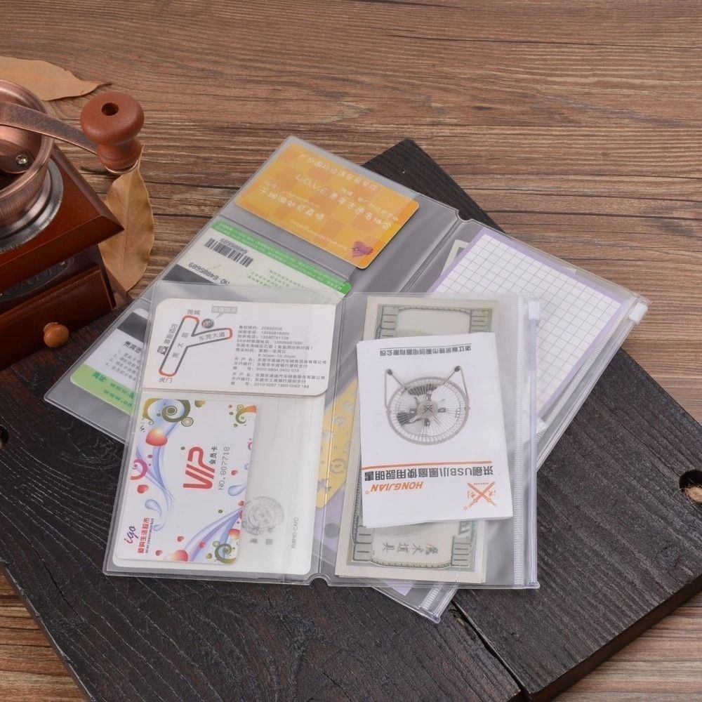 PVC Zipper Bag for Midori Trav - огляд і ціна Vintage Leather Journal Notebook