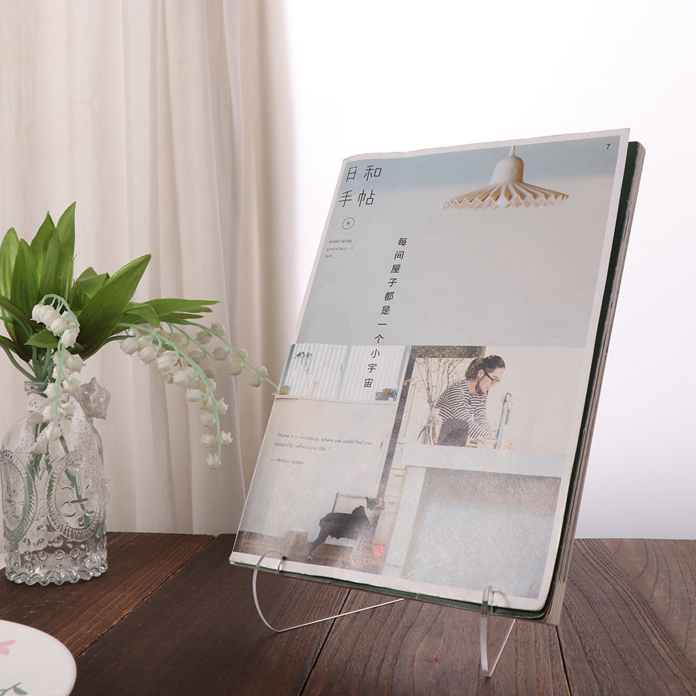 Tablet Holder Acrylic Flat Pla - огляд і ціна Clear Acrylic Book Stand Holder