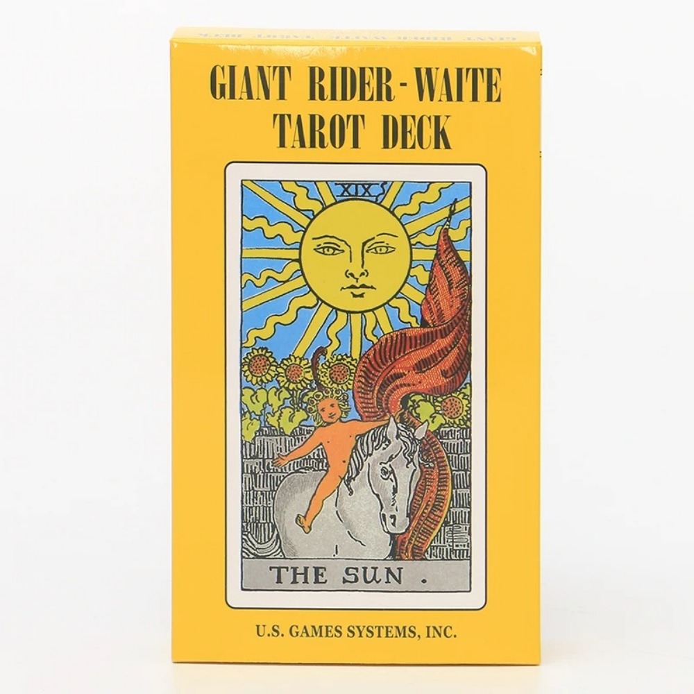 10*17.3cm Large Classic Rider  - огляд і ціна Tarot Deck With Guidebook