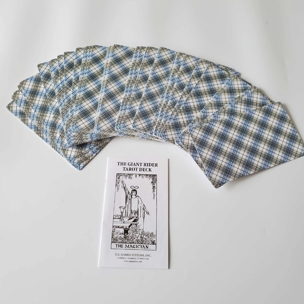 10*17.3cm Large Classic Rider  - огляд і ціна Tarot Deck With Guidebook