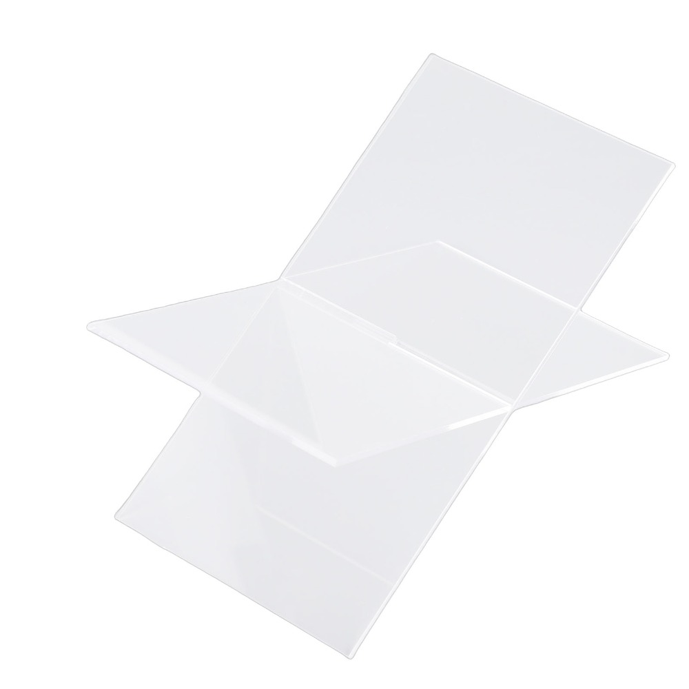 1set X-Shaped Design Acrylic B - огляд і ціна Clear Acrylic Book Stand Holder