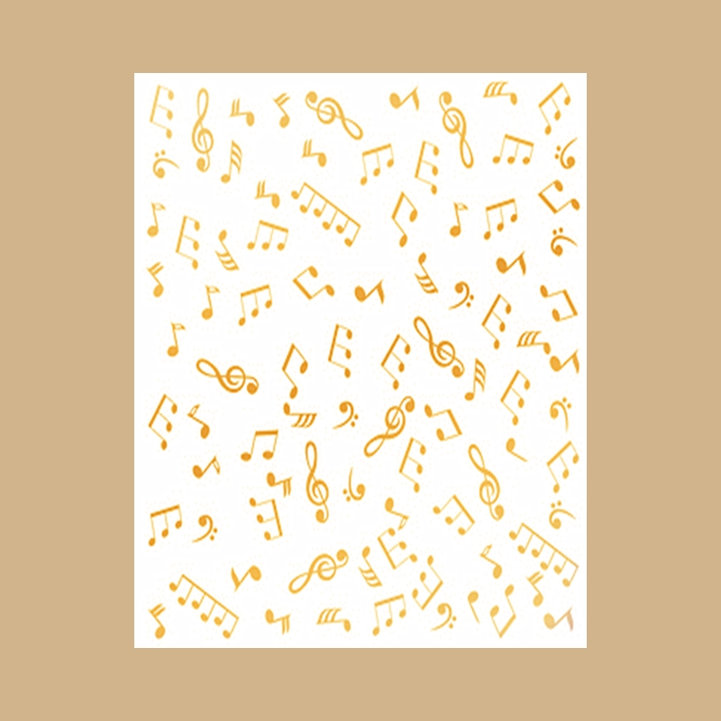 Hot Foil Plate Flowing Notes M - огляд і ціна Blank Sheet Music Notebook