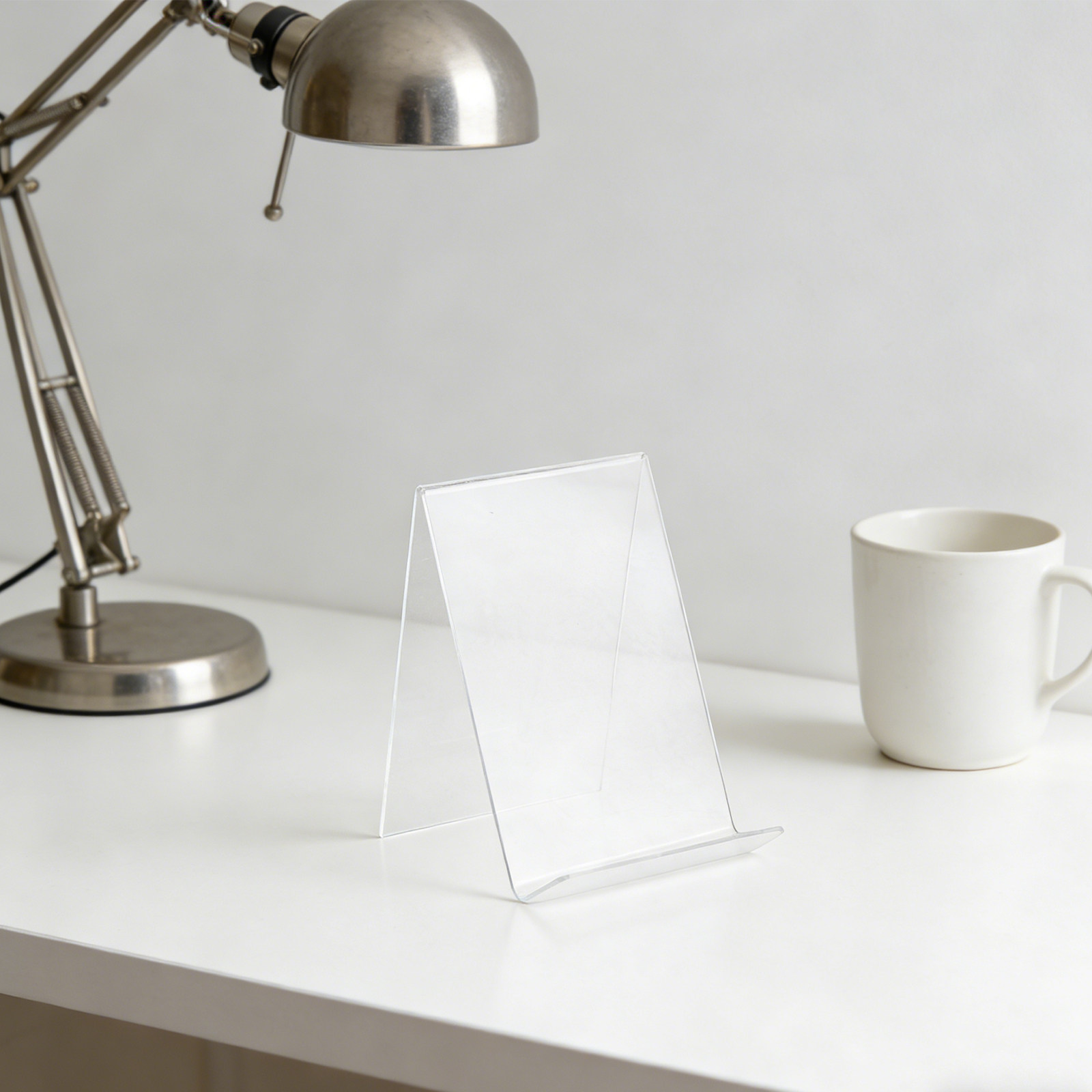 3Pcs Clear Acrylic Book Stand  - огляд і ціна Clear Acrylic Book Stand Holder