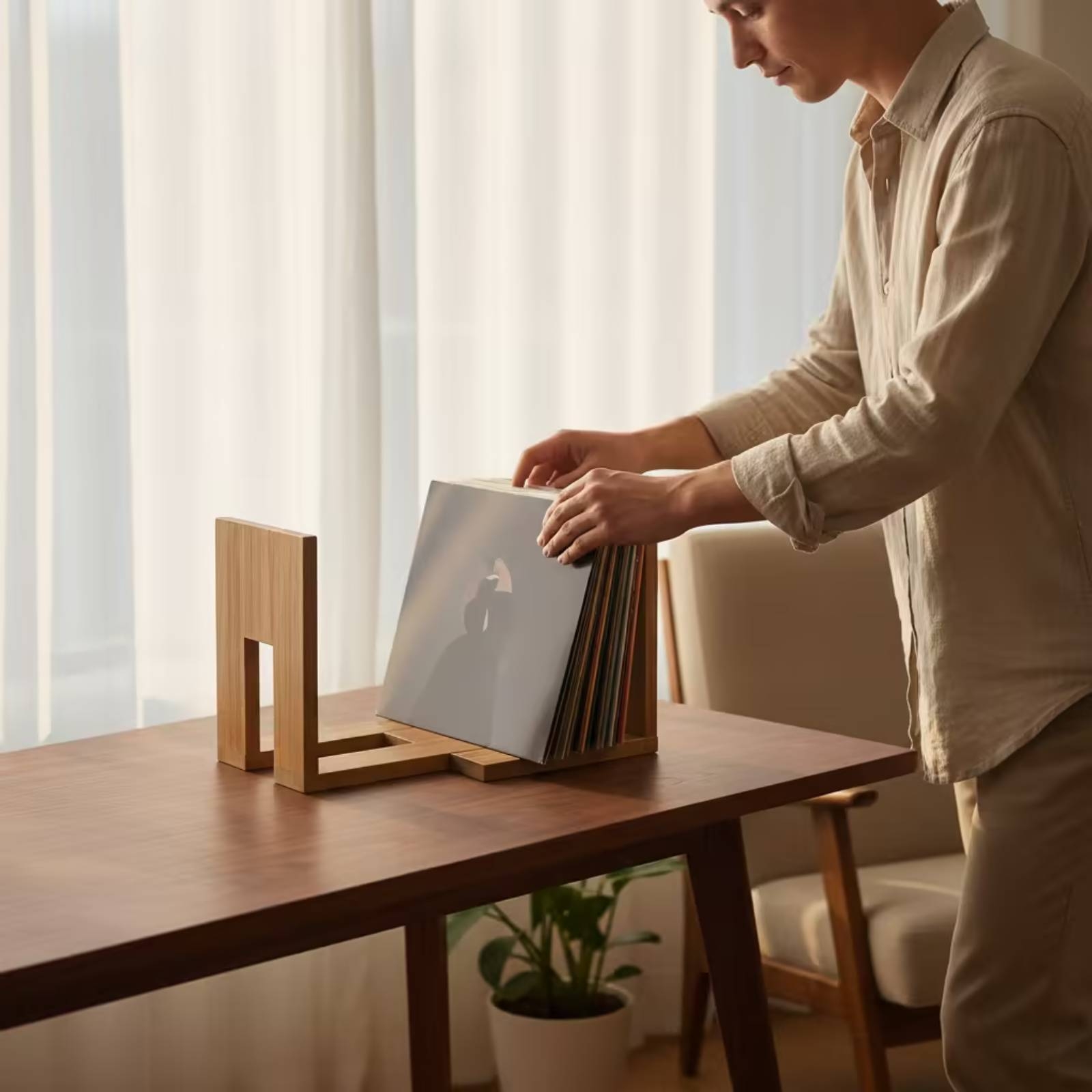 Adjustable Vinyl Album Holder  - огляд і ціна Magazines